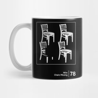 Chairs Missing - Minimal Style Artwork Mug